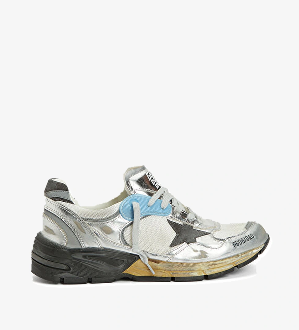 Golden Goose Dad Star Silver Erkek Sneaker model görseli
