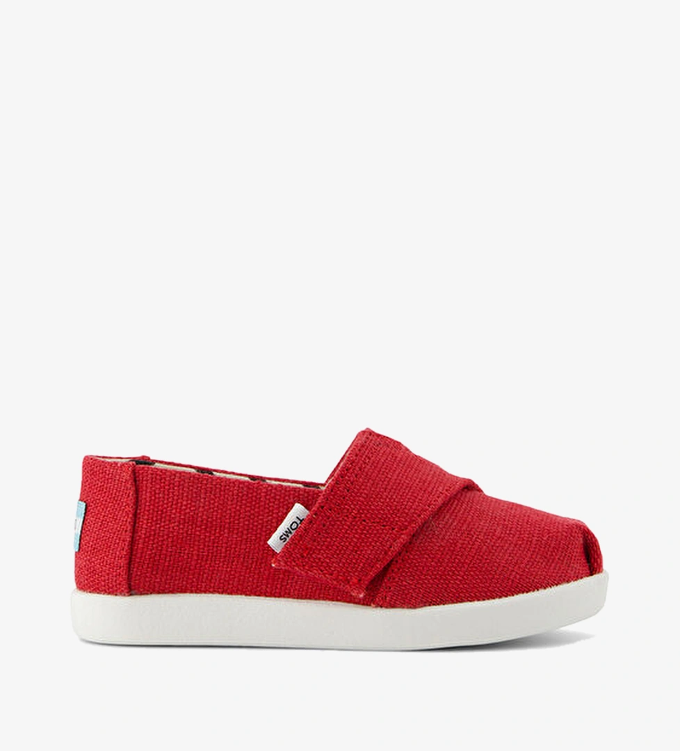 10022099 Alpargata Classic Heritage Kırmızı Kanvas Kız Çocuk Espadril