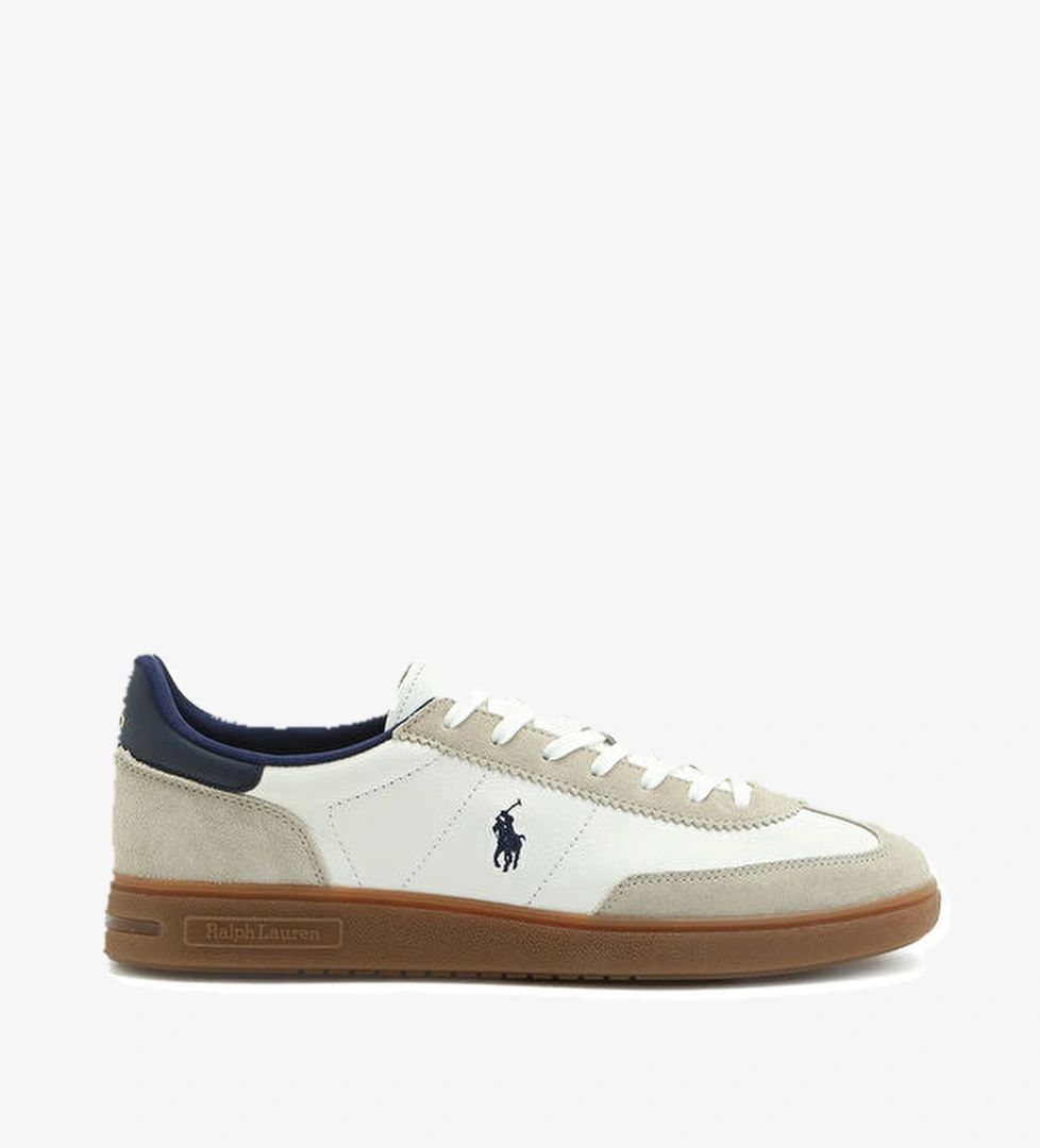 Polo Ralph Lauren Bedford Beyaz Erkek Deri Sneaker model görseli