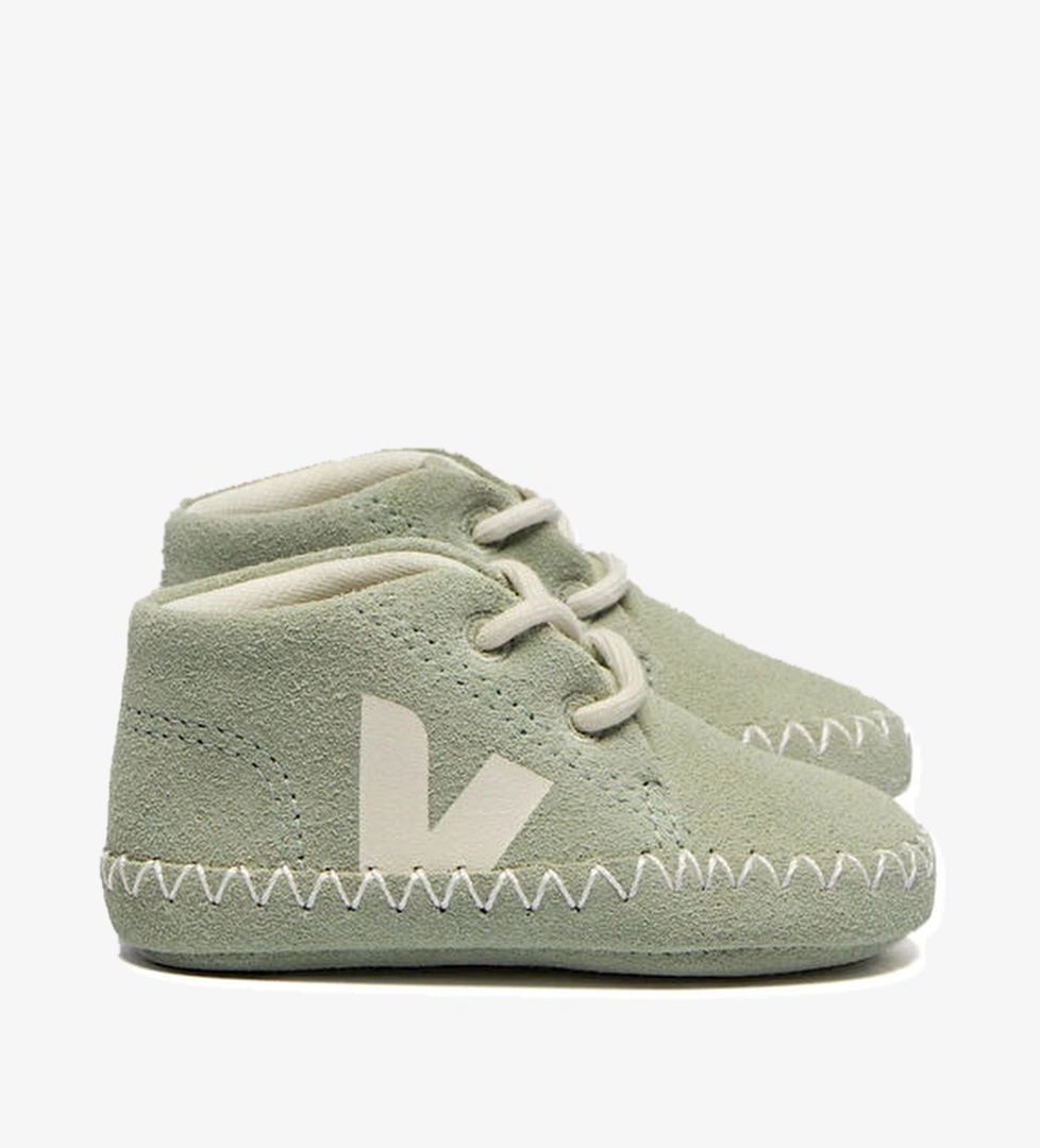 Veja Light ZZ Crib Krem Süet Unisex Çocuk Sneaker model görseli