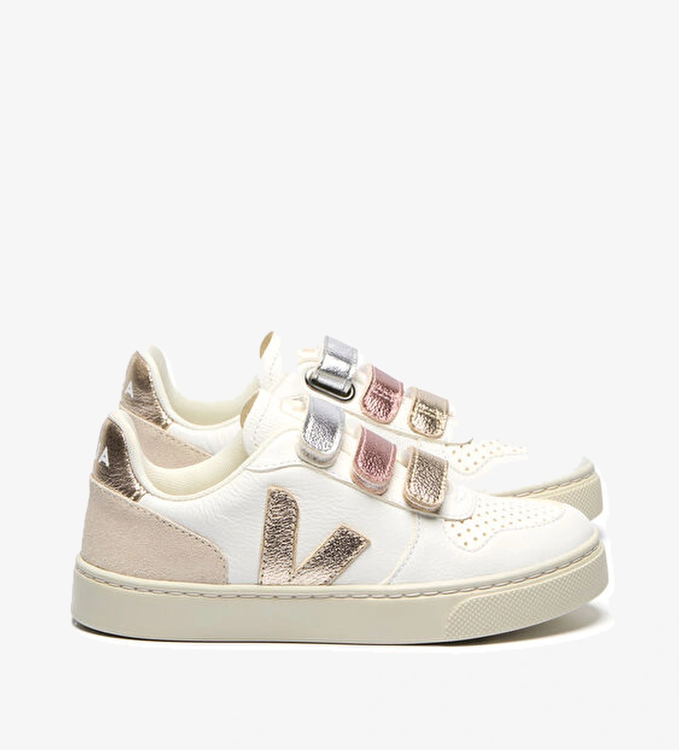 Veja Small V-10 Chromefree Çocuk Deri Sneaker model görseli