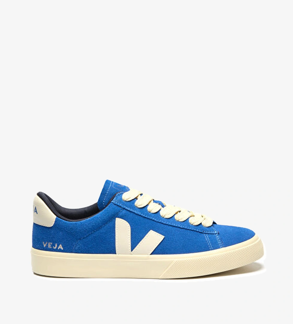 Veja Campo Bold Mavi Kadın Süet Sneaker model görseli