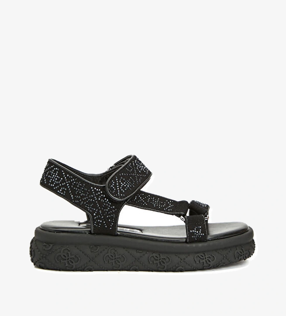 Guess Lode Siyah Kadın Sandalet model görseli