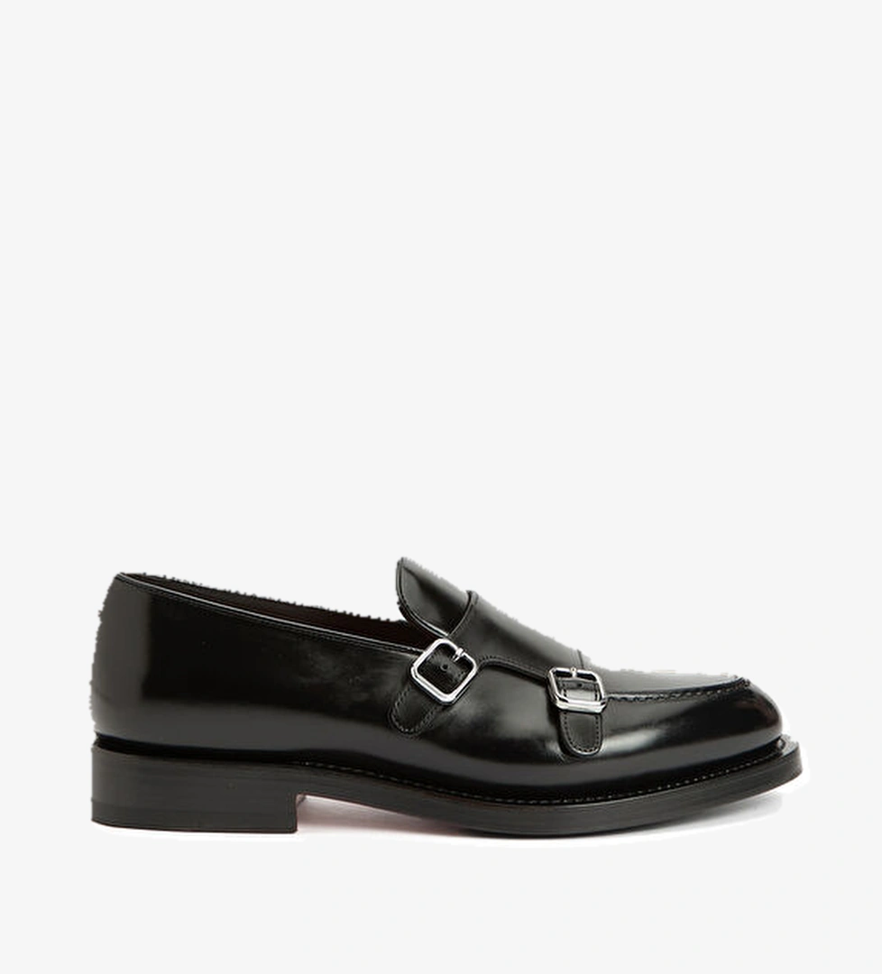 Siyah Erkek Deri Loafer - Görsel 1