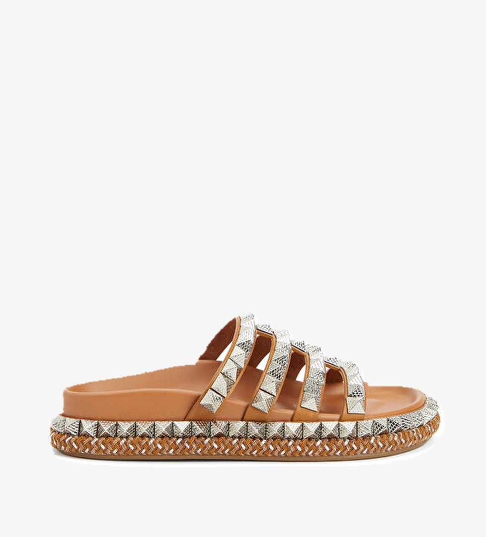 Christian Louboutin Pyra Hallulia Kadın Deri Terlik model görseli