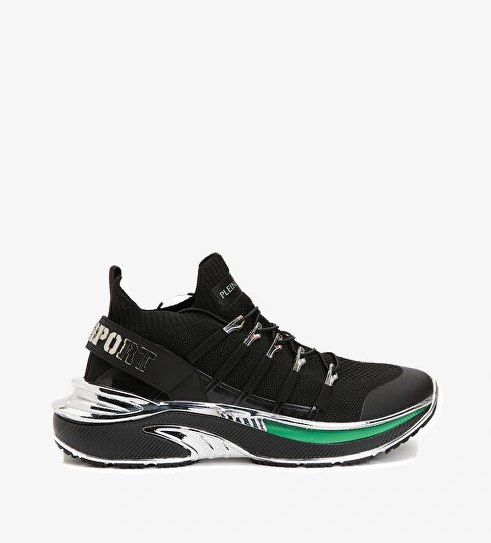Philipp Plein Sport Siyah Çorap Formlu Erkek Sneaker model görseli