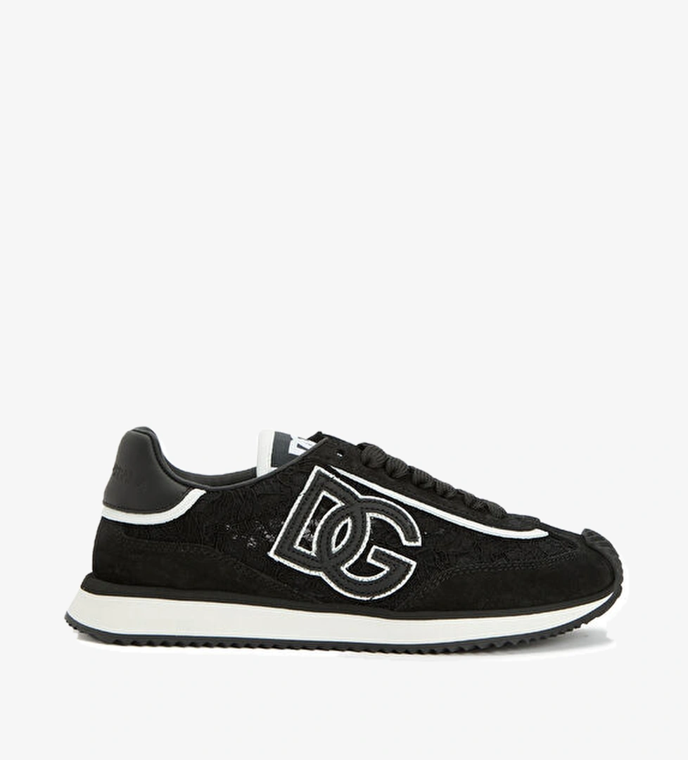 Dolce&gabbana Siyah Kadın Deri Sneaker model görseli