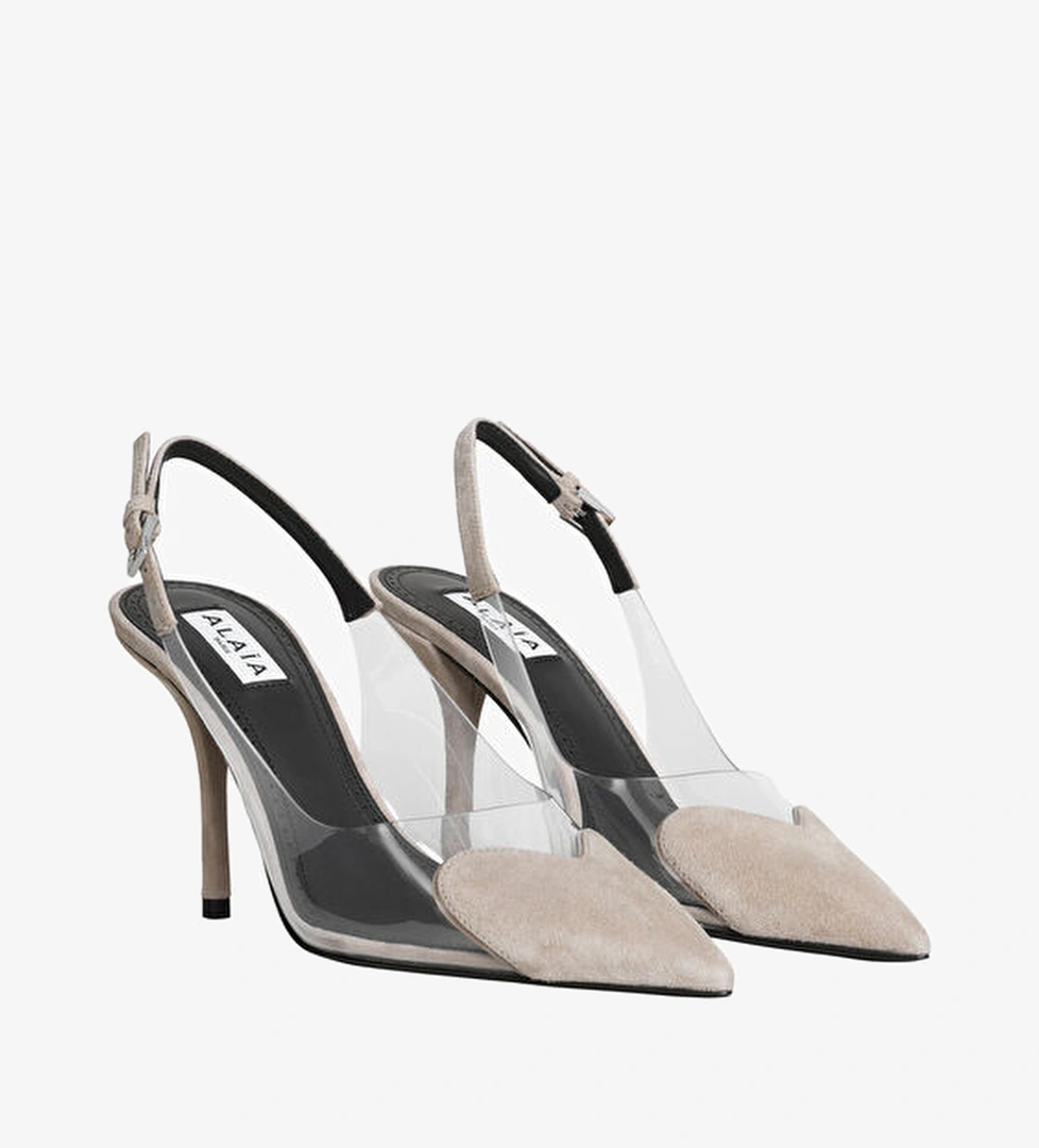 Ala A Gri Topuklu Ayakkabı model görseli