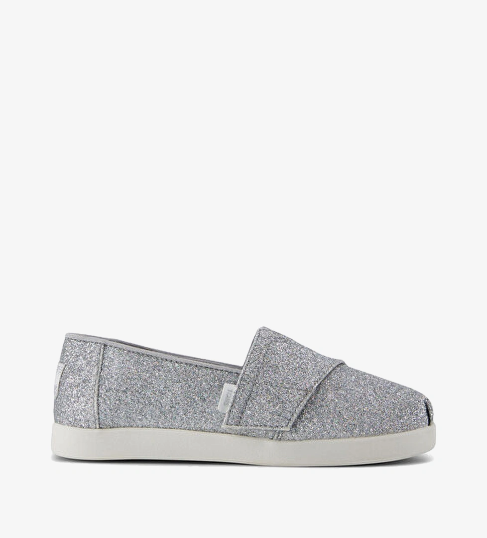 10022068 Alpargata Classic Iridescent Glimmer Gri Kız Çocuk Espadril