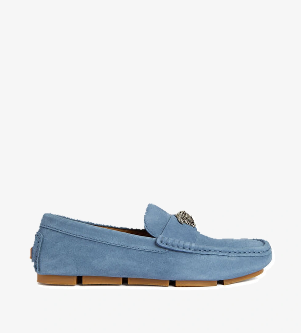 Versace Mavi Erkek Süet Driver model görseli