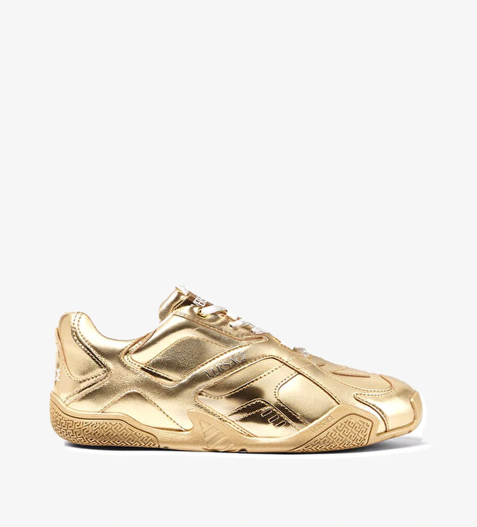 Versace Galaxia Gold Kadın Deri Sneaker model görseli