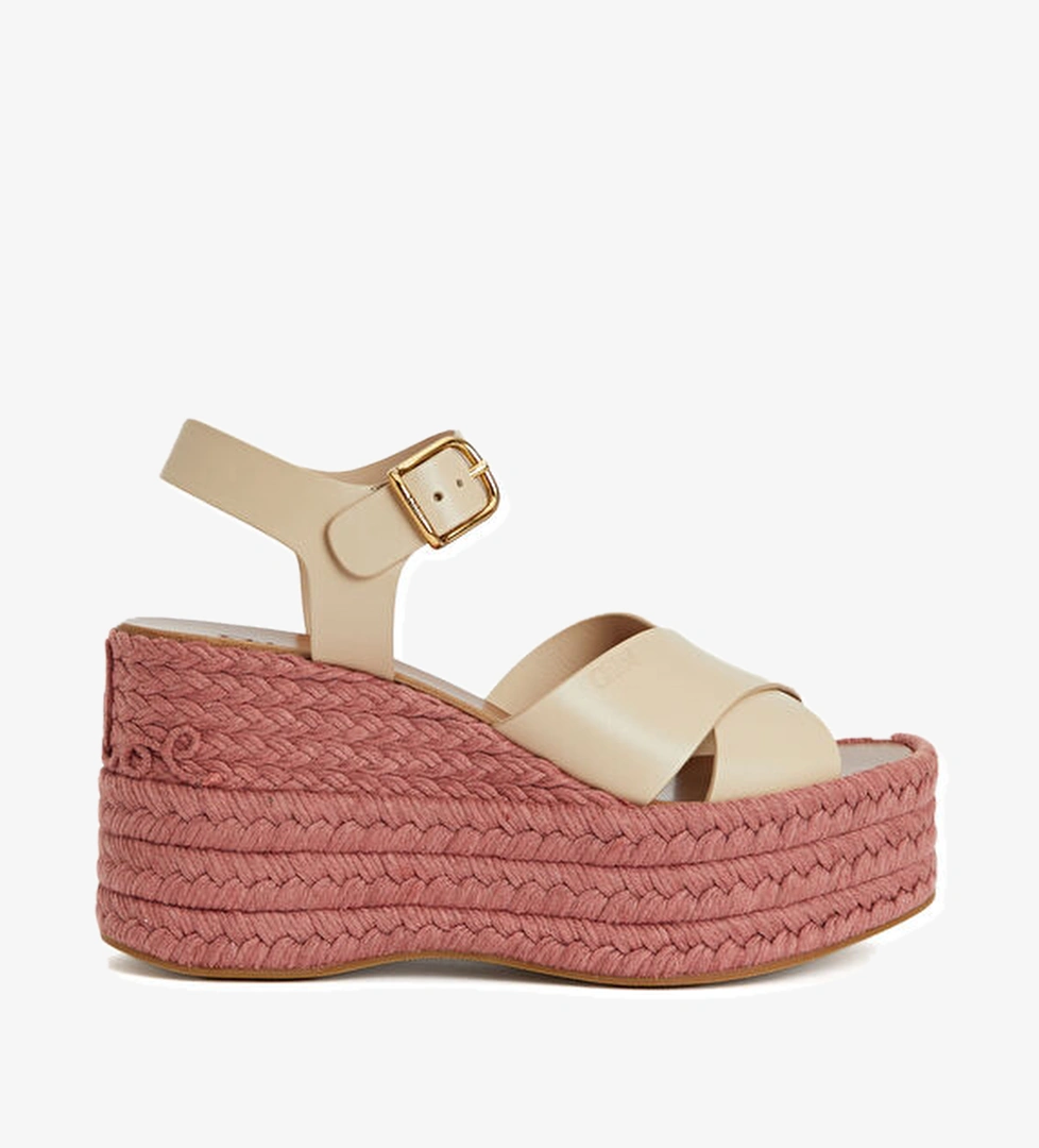 Chloe Bej Kadın Deri Espadril model görseli