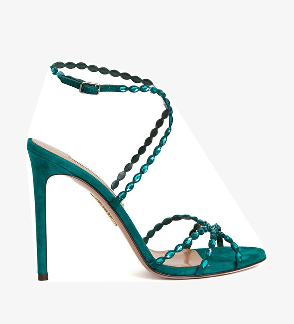 Aquazzura Yeşil Kadın Sandalet model görseli