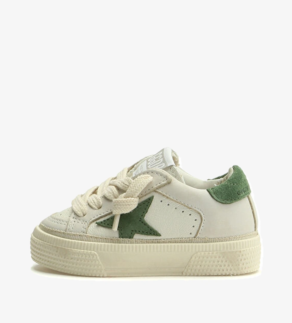 Golden Goose May Çok Renkli Unisex Bebek Deri Sneaker model görseli