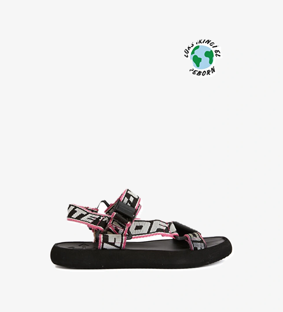 Off-White Kadın Sandalet - Görsel 1