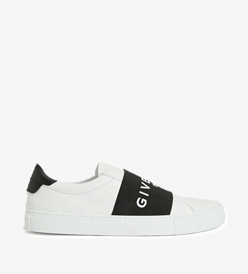 Givenchy Urban Street Siyah Beyaz Erkek Deri Sneaker model görseli