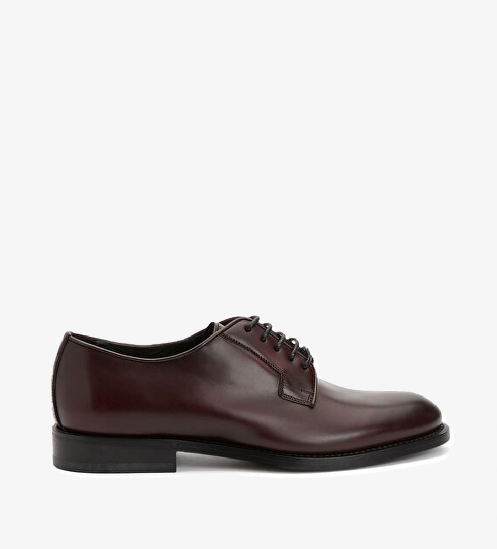 Ferragamo Canada Bordo Erkek Deri Ayakkabı model görseli