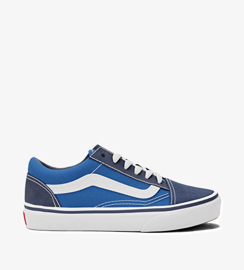 Vans Uy Old Skool Lacivert Beyaz Unisex Çocuk Sneaker model görseli