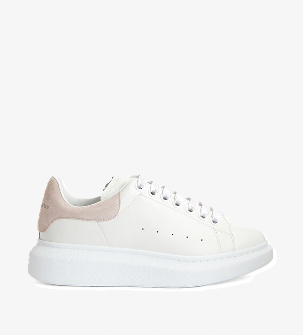 Mcqueen Oversized Beyaz Kadın Deri Sneaker model görseli