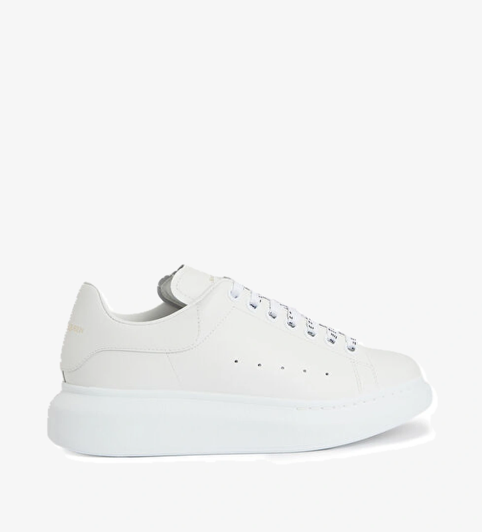 Mcqueen Oversized Beyaz Kadın Deri Sneaker model görseli