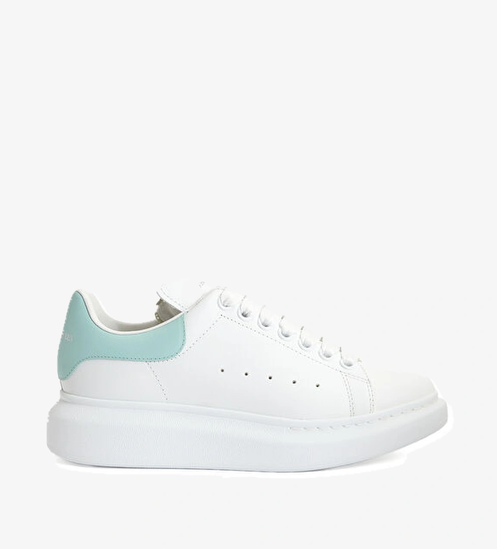 Mcqueen Oversized Beyaz Kadın Deri Sneaker model görseli