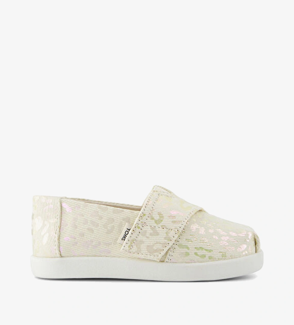 10022124 Alpargata Classic Iridescent Leopar Desenli Kız Çocuk Espadril