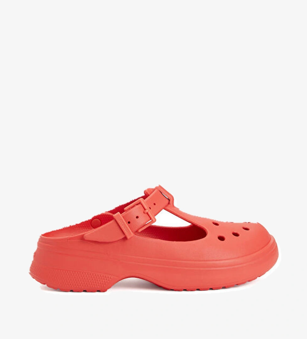 Classic Mary Jane Kırmızı Unisex Çocuk Terlik - Görsel 1