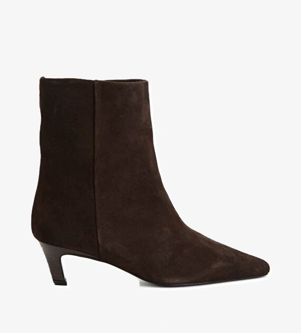 Academia Essential Kahverengi Kadın Deri Bot model görseli