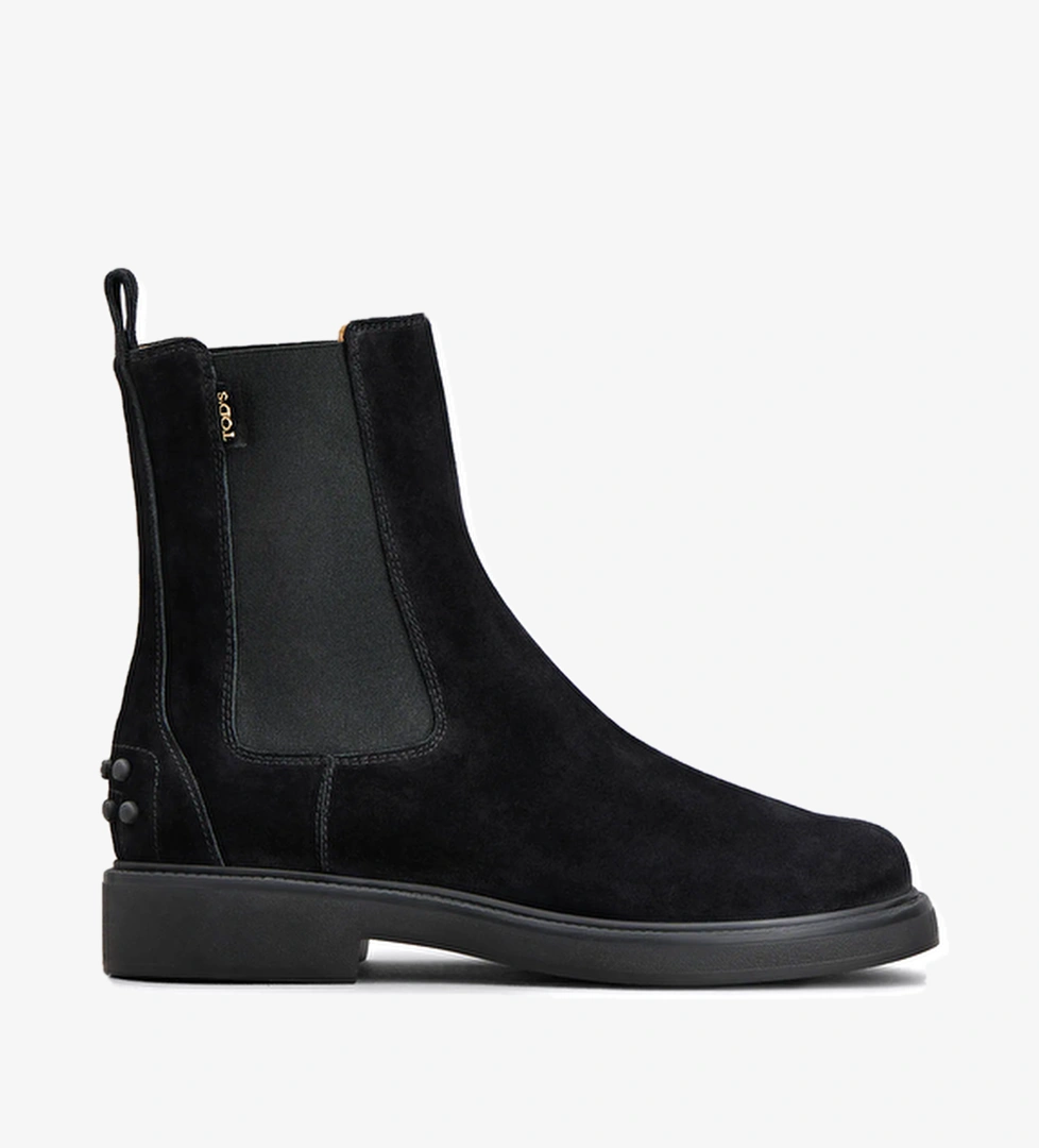 Tod's Siyah Kadın Deri Bot model görseli