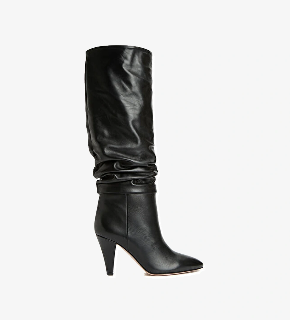 Beymen Collection Siyah Kadın Deri Çizme model görseli