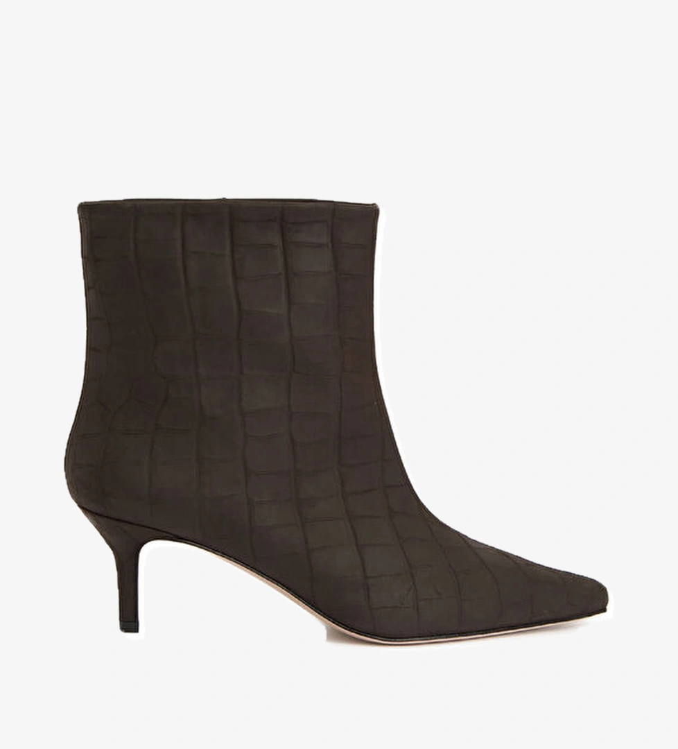 Beymen Collection Kahverengi Krokodil Kadın Deri Bot model görseli