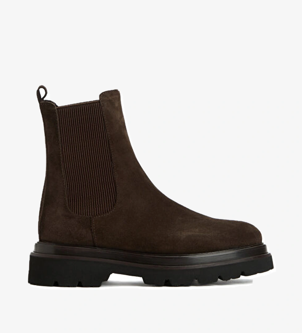 Beymen Collection Kahverengi Kadın Deri Bot model görseli