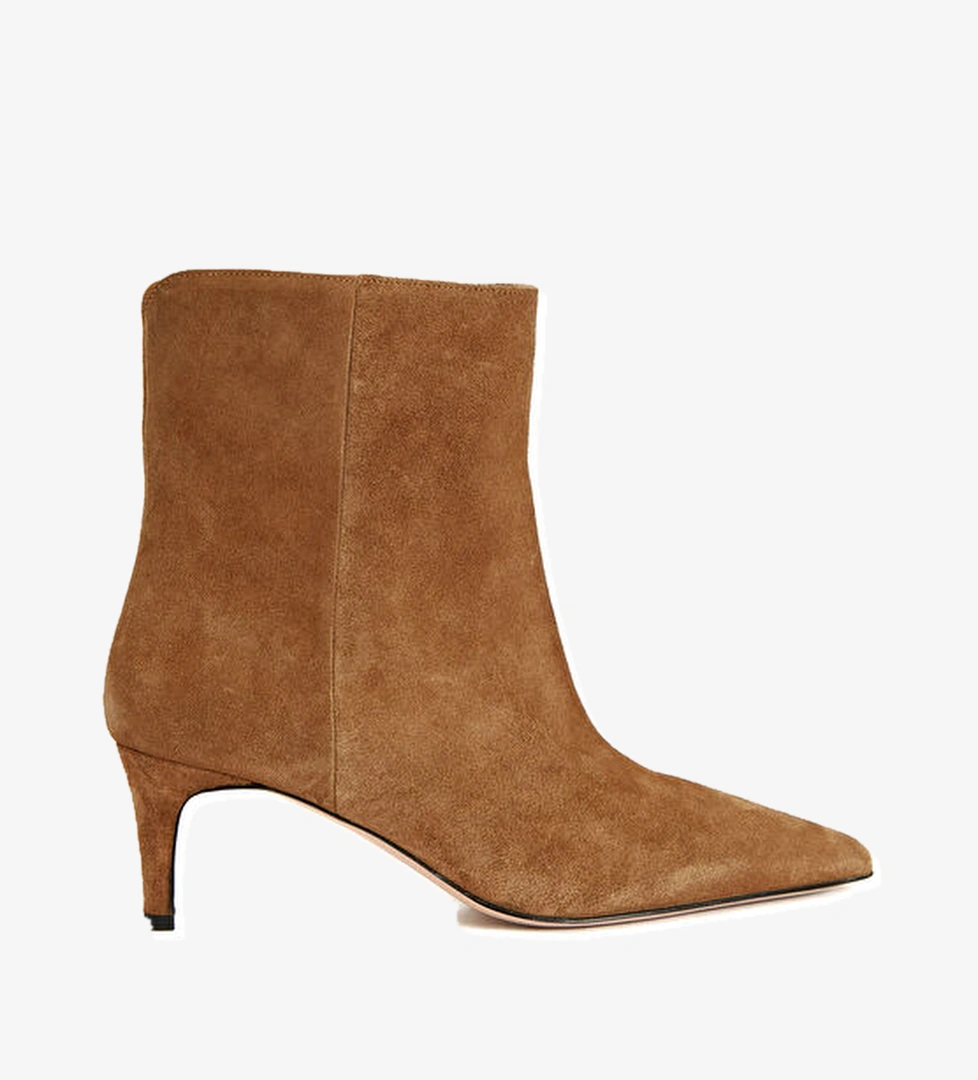 Beymen Collection Tütün Kadın Deri Bot model görseli