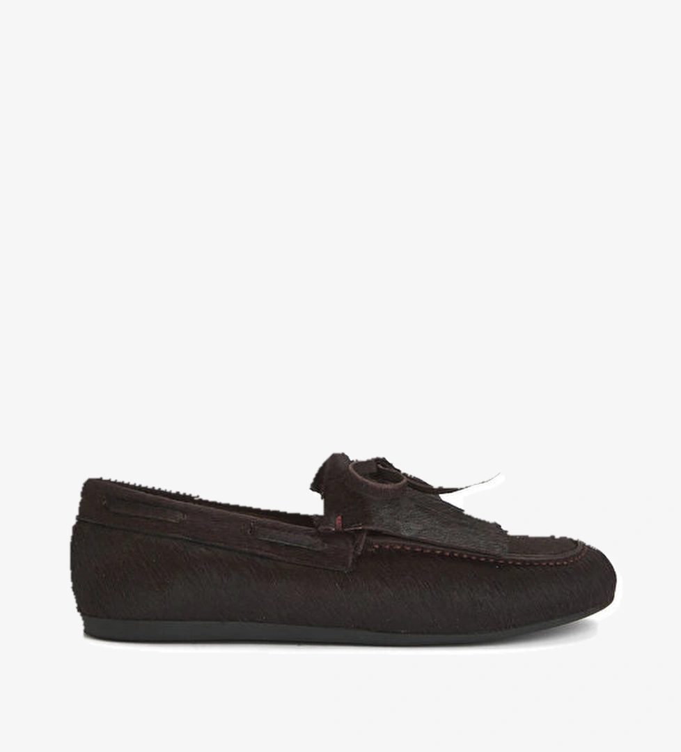 Beymen Collection Kahverengi Kadın Deri Loafer model görseli