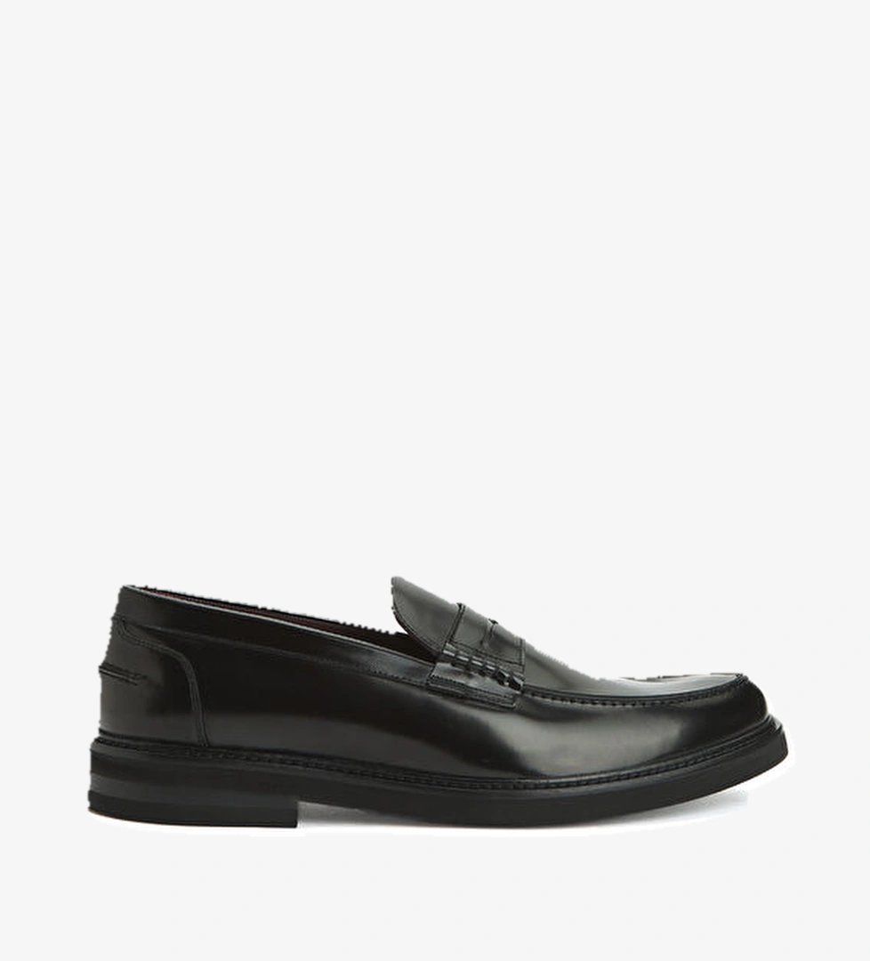 Academia Siyah Erkek Deri Loafer model görseli