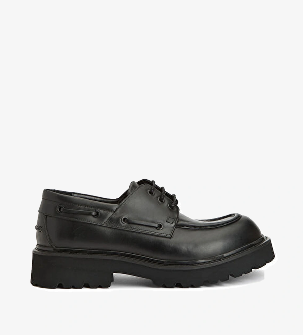 Academia Siyah Erkek Deri Ayakkabı model görseli