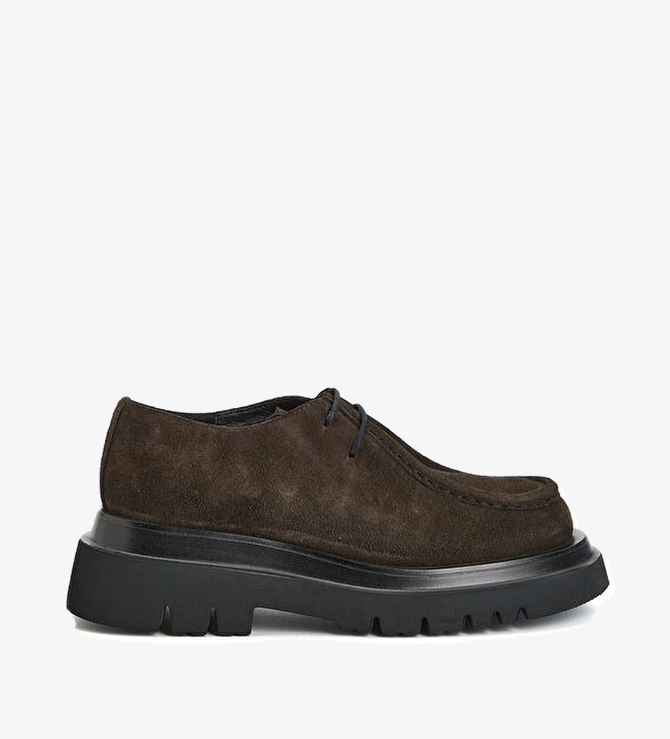 Academia Kahverengi Kadın Deri Ayakkabı model görseli