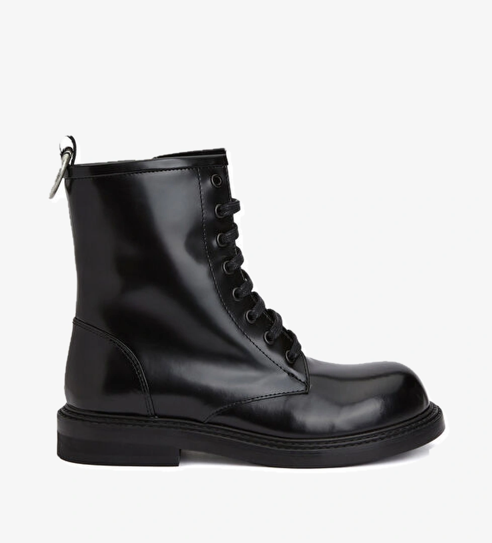 Academia Siyah Kadın Deri Postal Bot model görseli