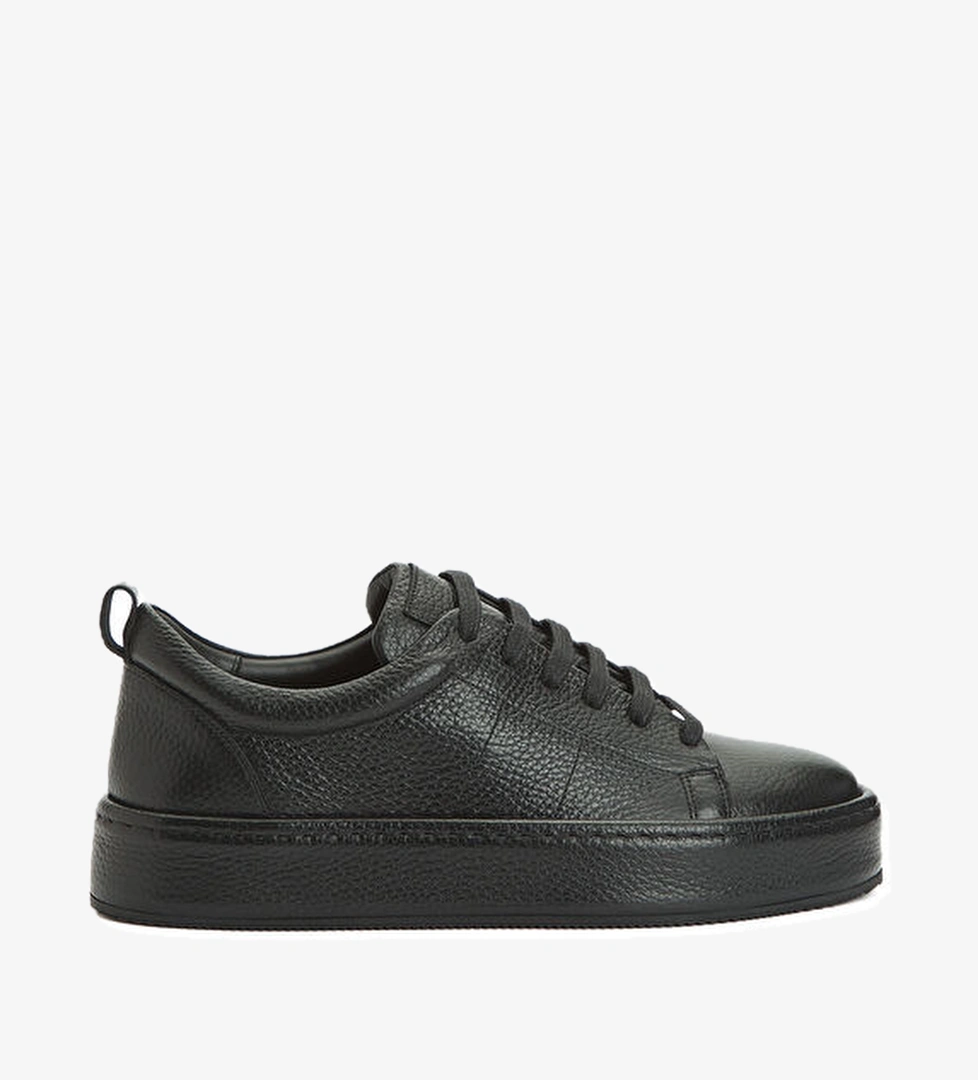 Beymen Collection Siyah Erkek Deri Sneaker model görseli
