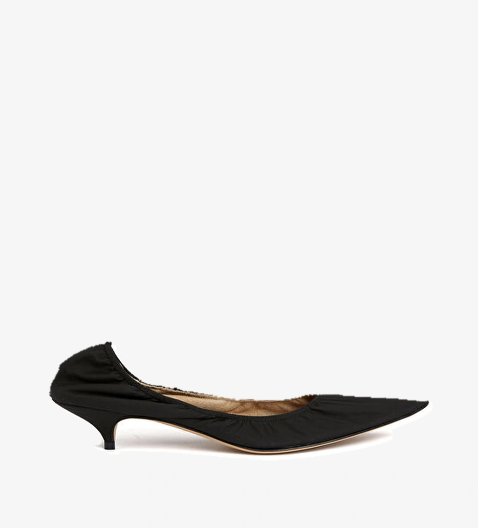 The Row Liisa Kitten Siyah Topuklu Ayakkabı model görseli