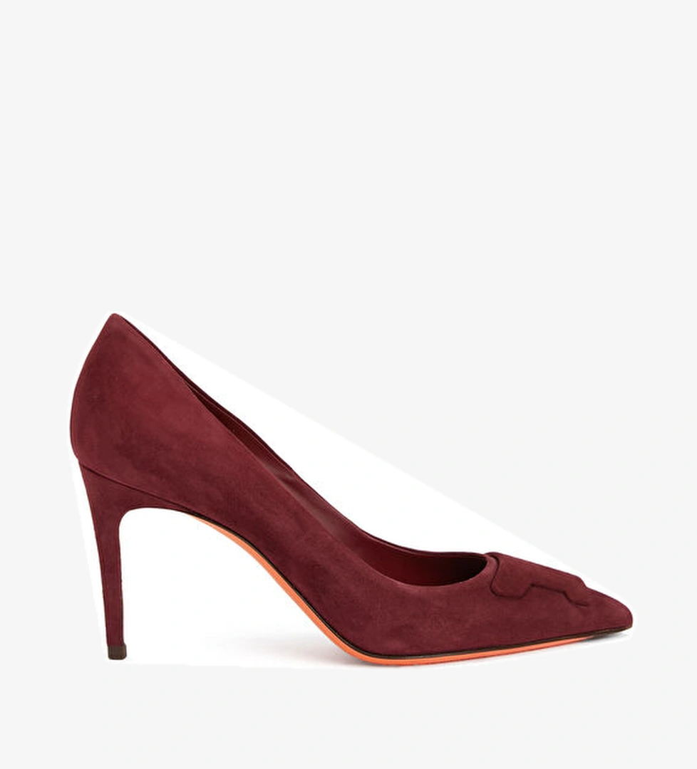 Santoni Bordo Süet Stiletto model görseli