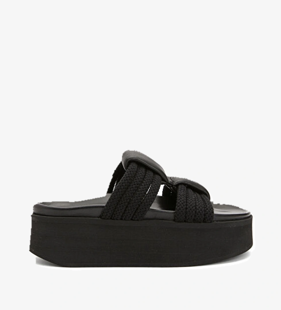 Inuikii Siyah Kadın Terlik model görseli