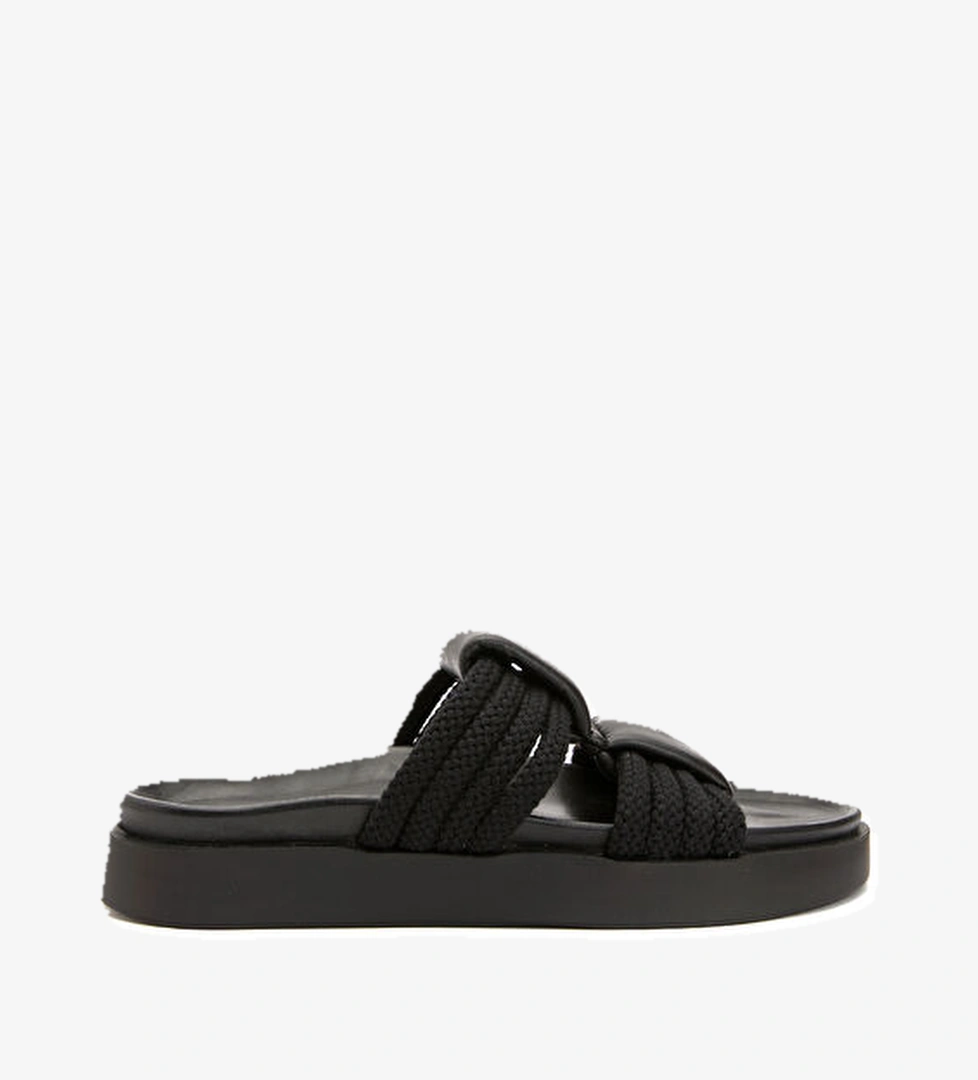 Inuikii Siyah Kadın Terlik model görseli