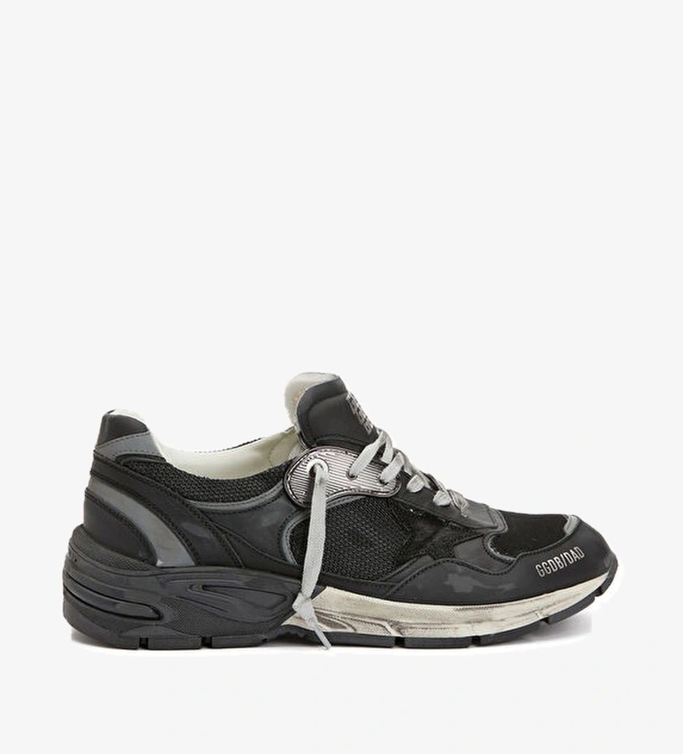 Golden Goose Dad Siyah Erkek Deri Sneaker model görseli