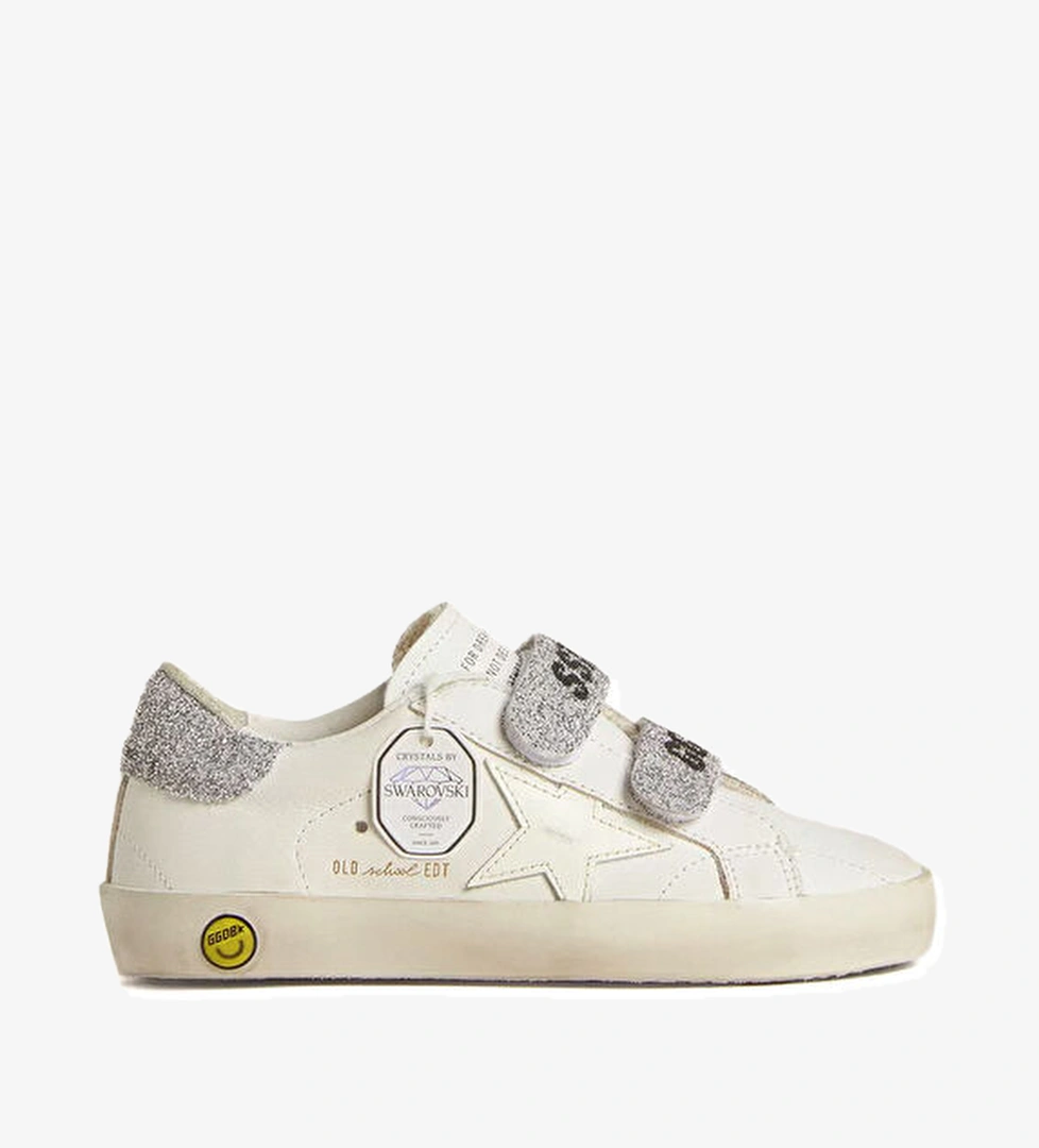 Golden Goose Old School Çocuk Deri Sneaker model görseli