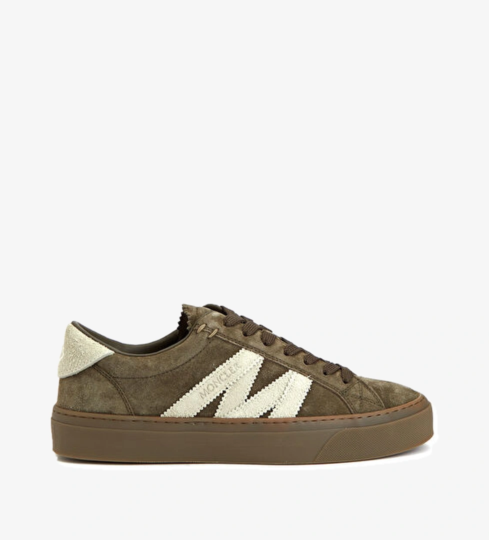 Moncler Kahverengi Erkek Deri Sneaker model görseli