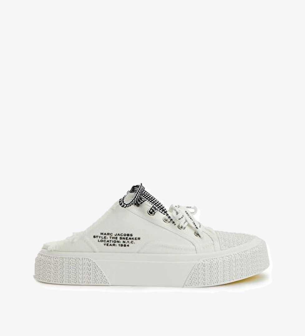 Beyaz Kadın Terlik - Görsel 1