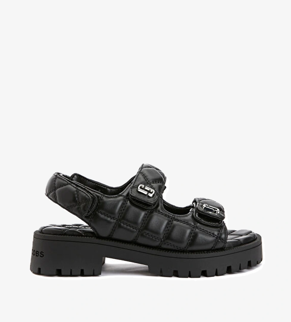 Marc Jacobs Siyah Kadın Deri Sandalet model görseli