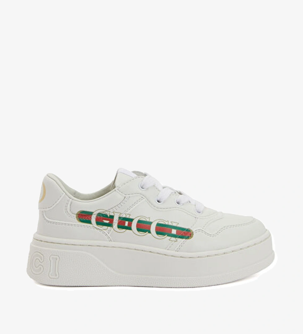 Gucci Beyaz Unisex Çocuk Sneaker model görseli