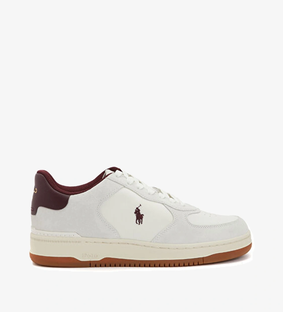 Polo Ralph Lauren Naturel Erkek Deri Sneaker model görseli